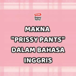 Makna “Prissy Pants” dalam Bahasa Inggris