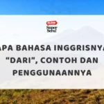 20 Kalimat Bahasa Inggris Wajib Saat di Bandara & Hotel - Mr.BOB Kampung Inggris Apa Bahasa Inggrisnya “Dari”, Contoh dan Penggunaannya