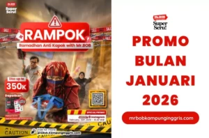 RAMPOK! Ramadhan Anti Kapok Bareng Mr.BOB Kampung Inggris, Live Promo Instagram 16 Februari 2026